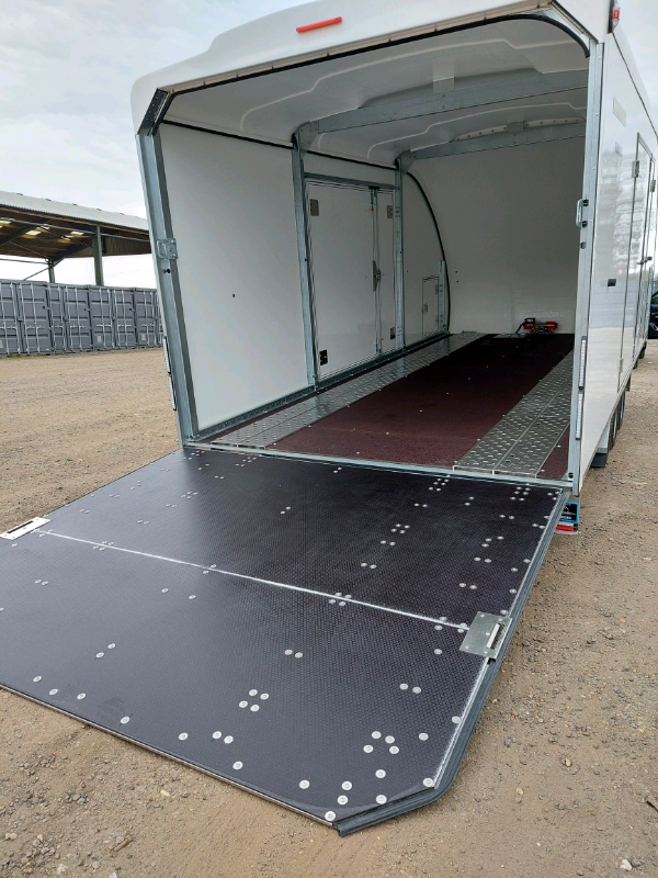 WOODFORD COVERED CAR TRAILER ENCLOSED TRANSPORTER CLASSIC SPORTS VINTA