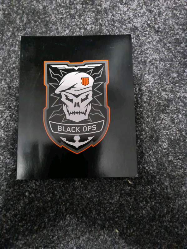 Call of duty black op 4 iron on patches collectors edition 