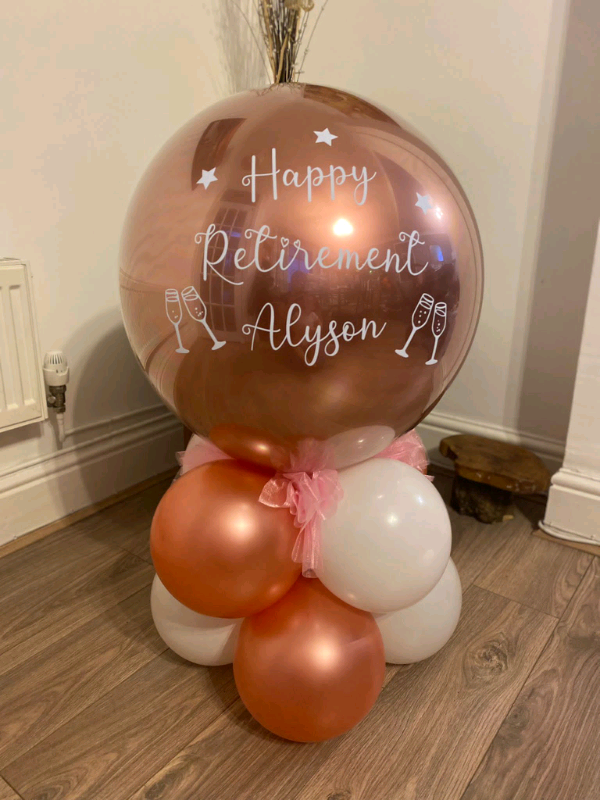 Retirement balloon stack