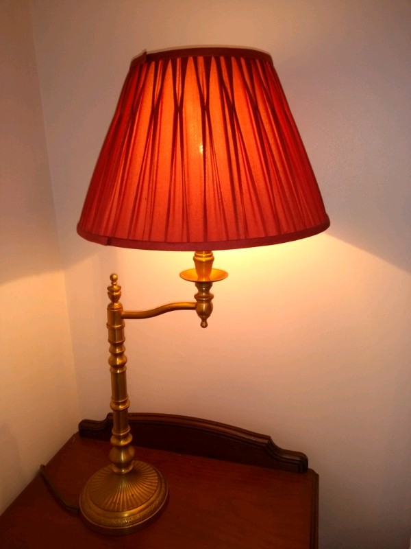Brass Table Lamp 