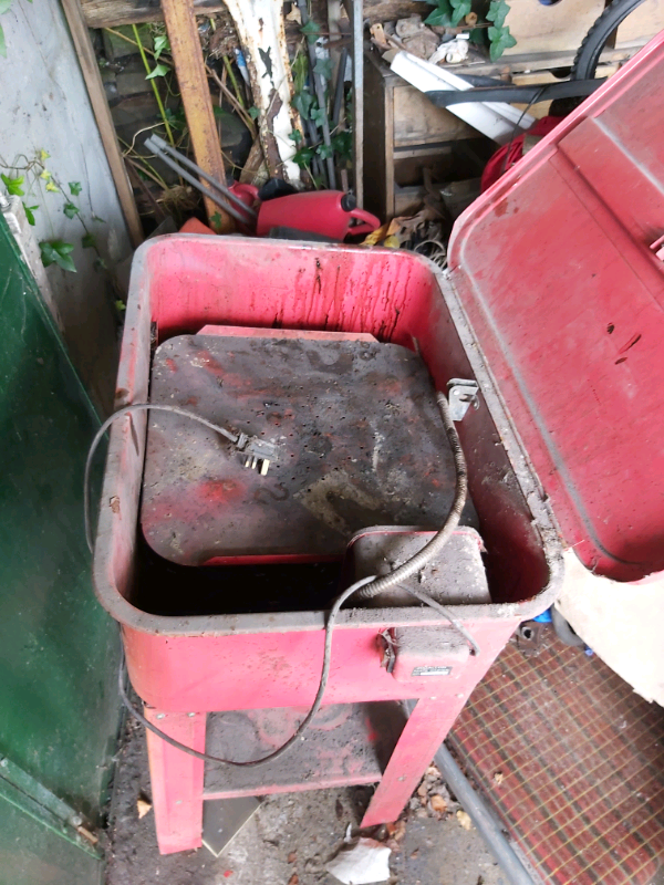 Parts washer needs recommissioning 