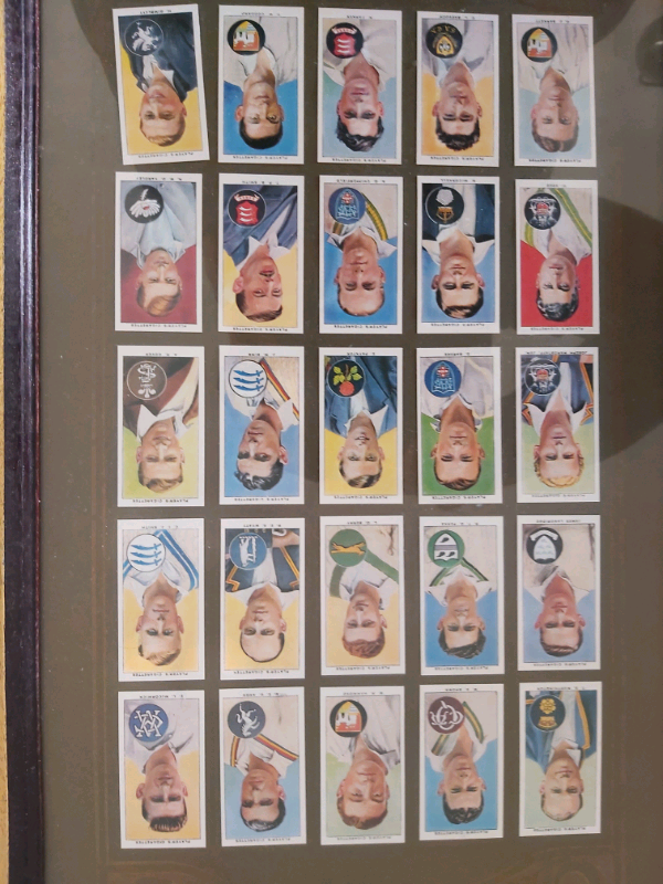 Wills cigarette cricketers card