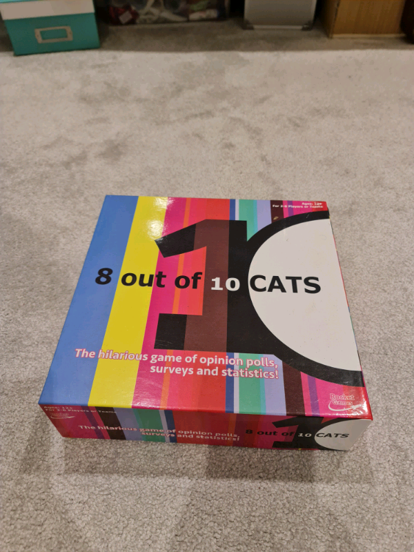 Board Game 8 out of 10 cats