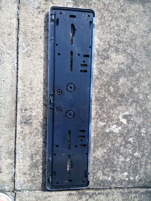 Chrome Effect Number Plate Surround 