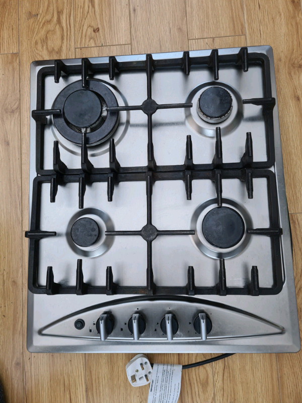 GAS HOB STAINLESS STEEL (BAUMATIC)