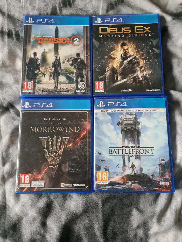 PS4 GAMES ALL £8 POUNDS EACH/ cash or swaps