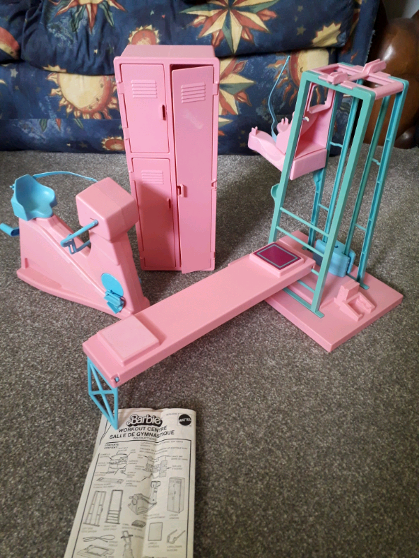 Vintage sindy/barbie gym 1980s