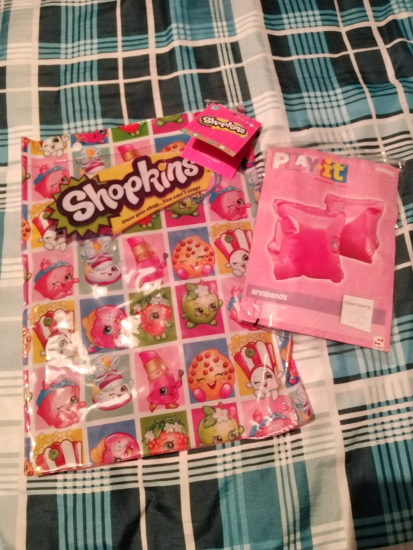 Swim bag and arm bands *Brand new*