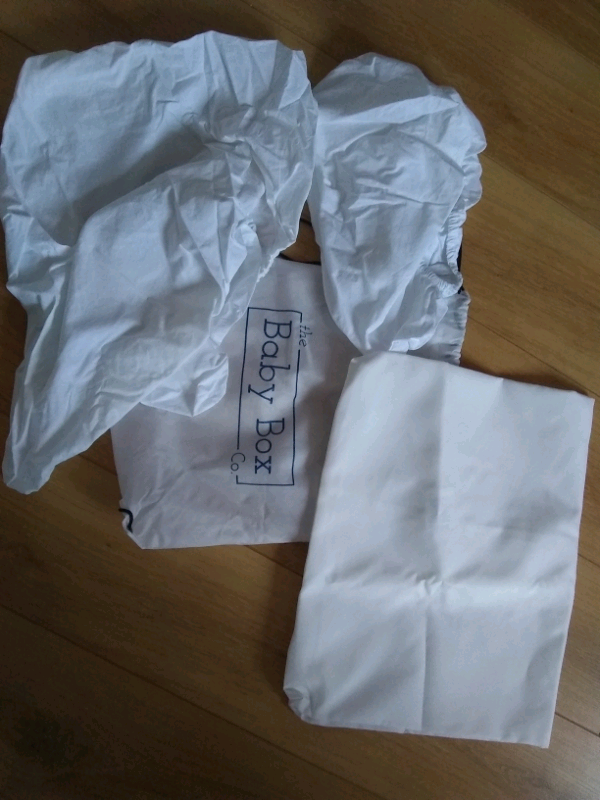 Baby Box sheets and mattress cover