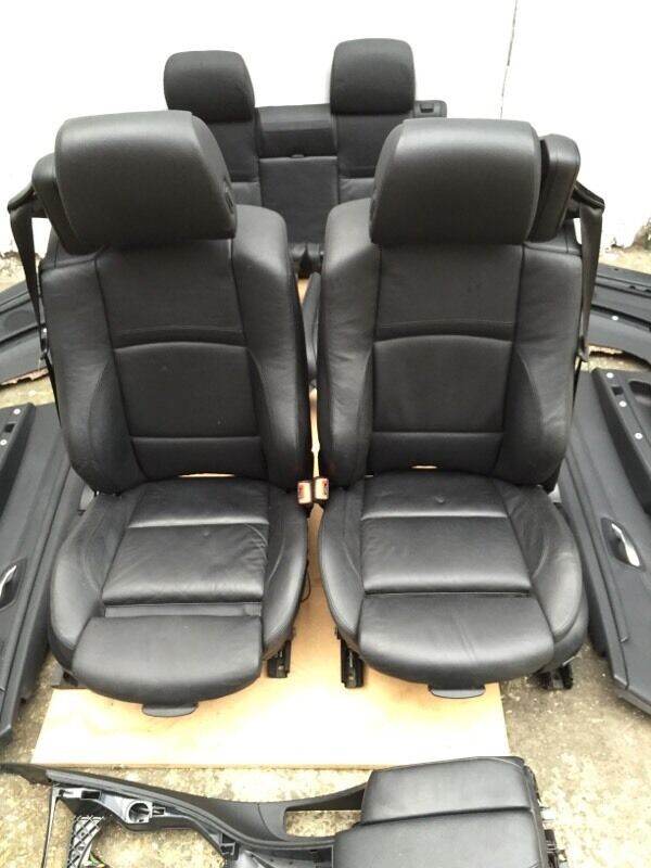 BMW E93 Sports Black Heated Leather Interior Complete