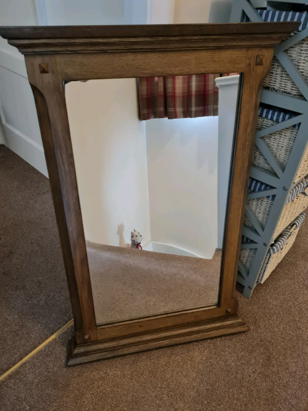 OAK MIRROR