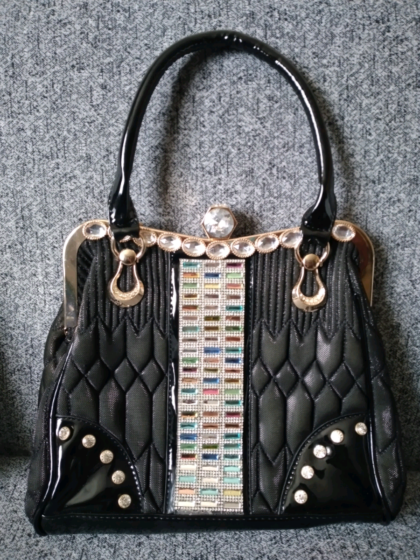 Fancy jewelled handbag