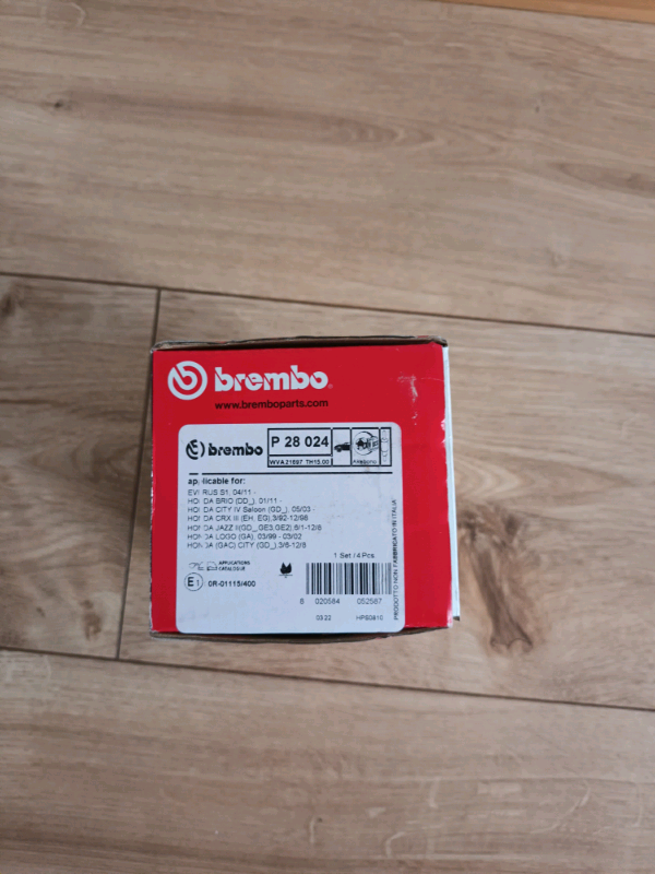 Brembo break pads 