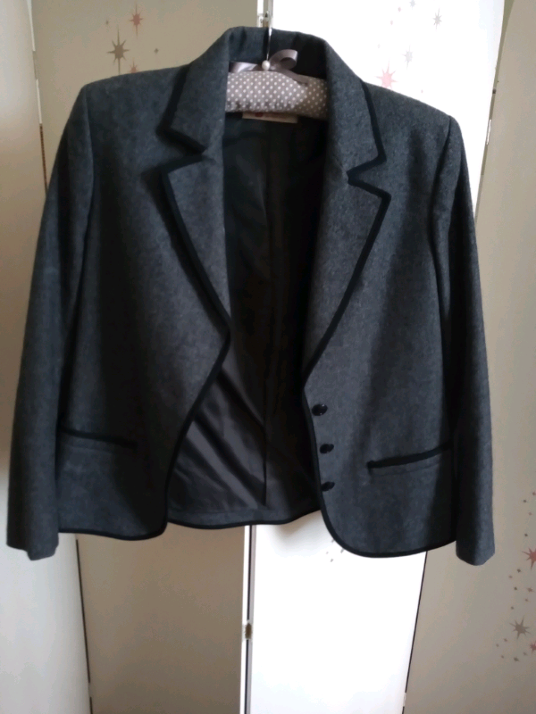 Vintage Grey Country Casuals Blazer - Size 12