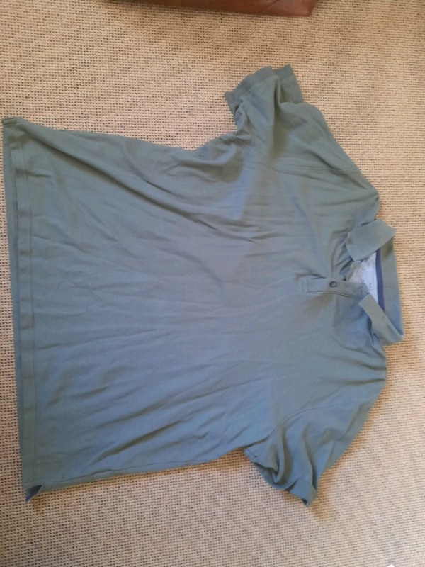 M&S XL kharki polo top. Worn 1-2 times.