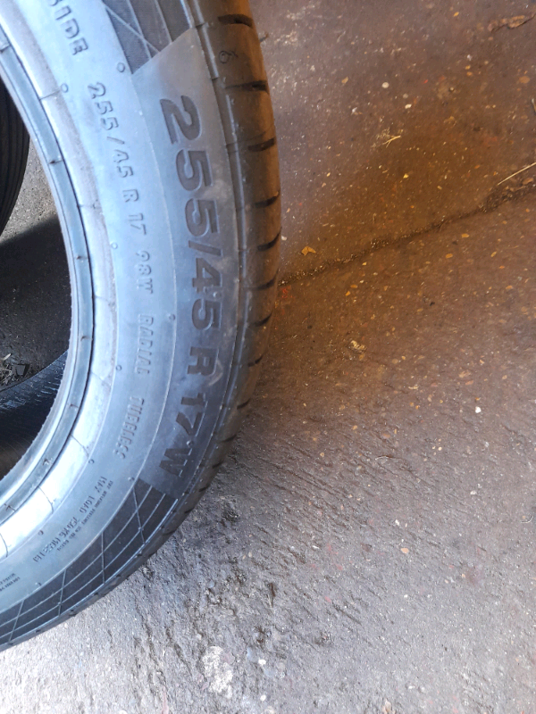 255 45 17 continental ssr x2 