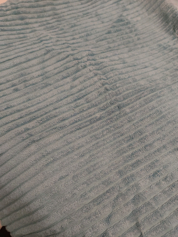 image for Duck egg blue cushion covers. Velour