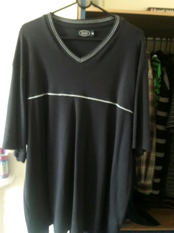 Men's easy polo shirt blue size (2XL) in good condition 