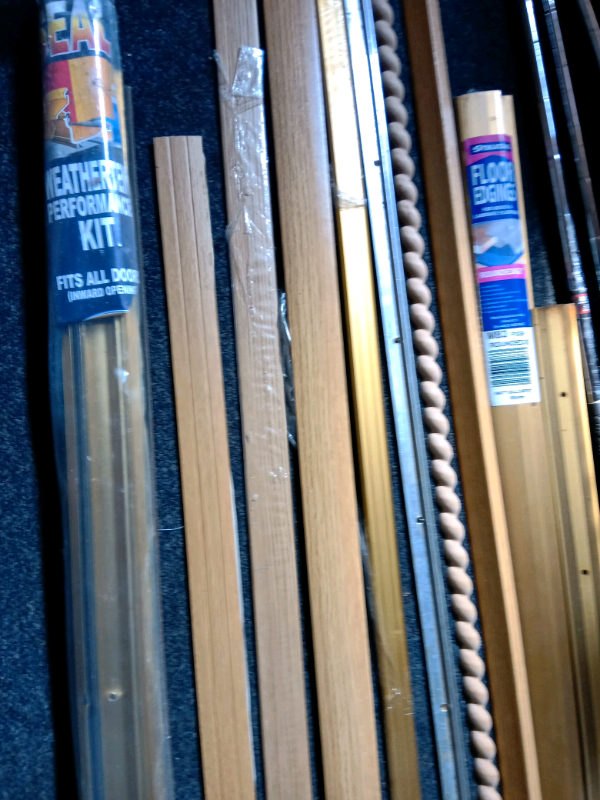 Floor carpet edging, corniches trimmings