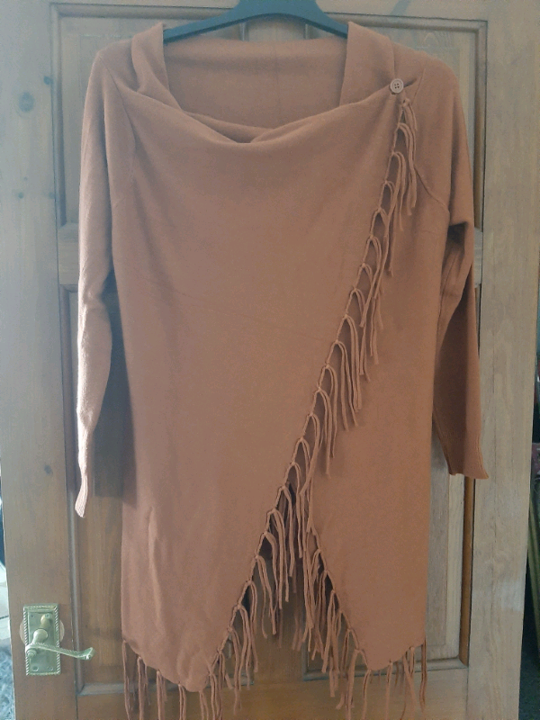 image for Blue vanilla frindge style cardigan 