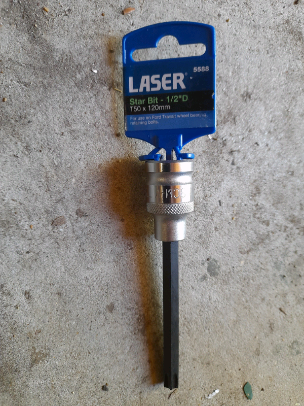 Laser 5588 t50 torx transit brakes brake 