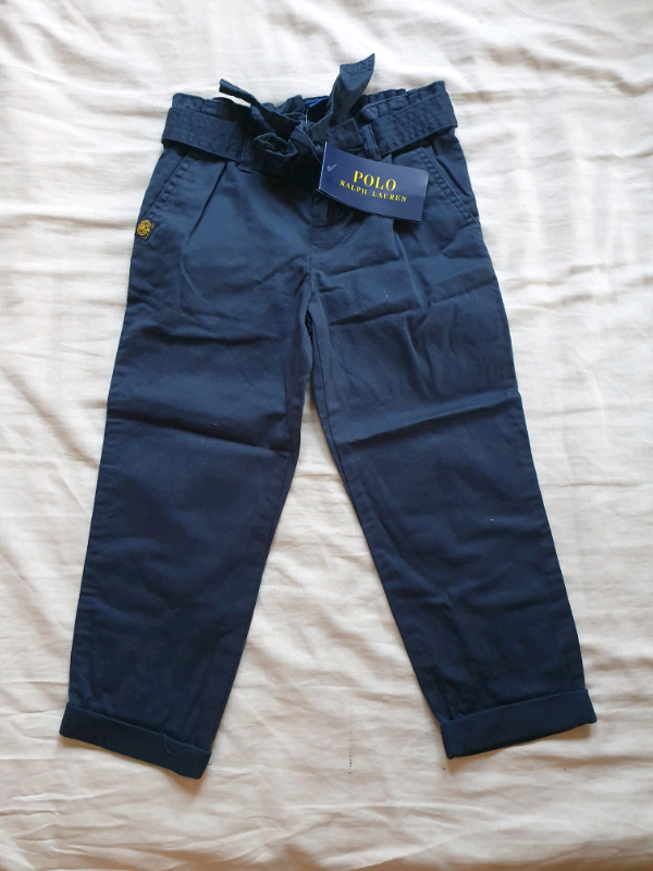 GIRLS TROUSERS 4 YEARS RALPH LAUREN BNWT 