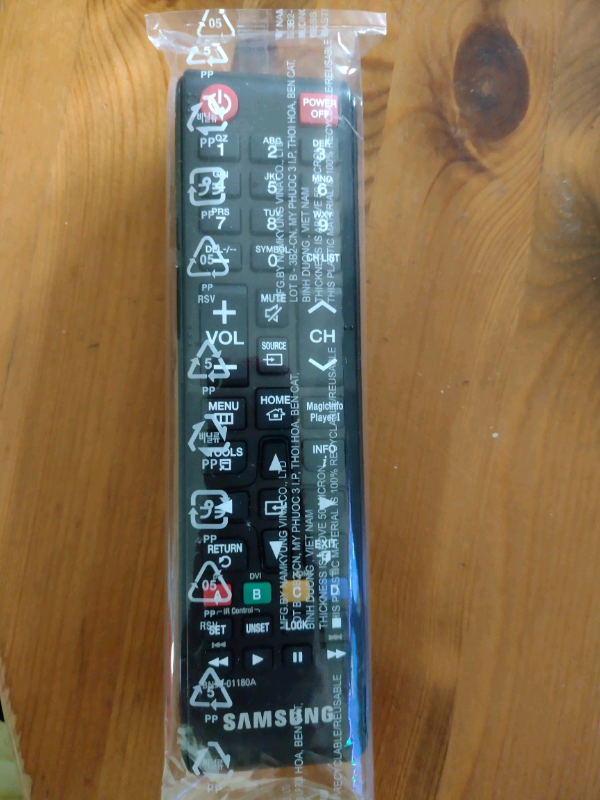 Samsung remote control genuine.