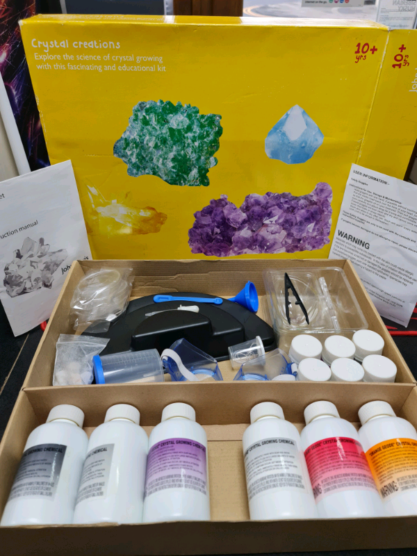 NEW Large Crystal Growing Set