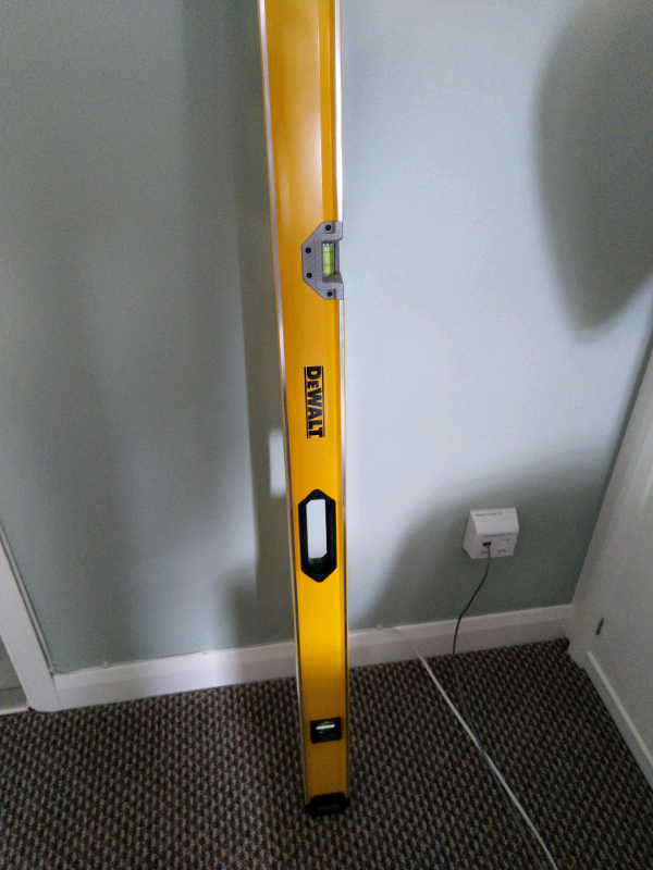 DeWalt 72in (1800mm)box beam spirit level if you can see add still for sale