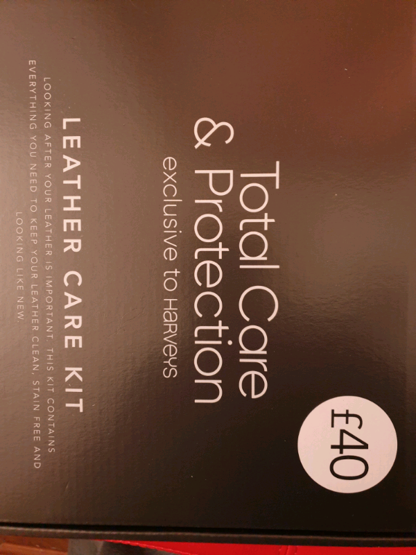 Harveys Leather Care , everything needed to clean & maintain half pric