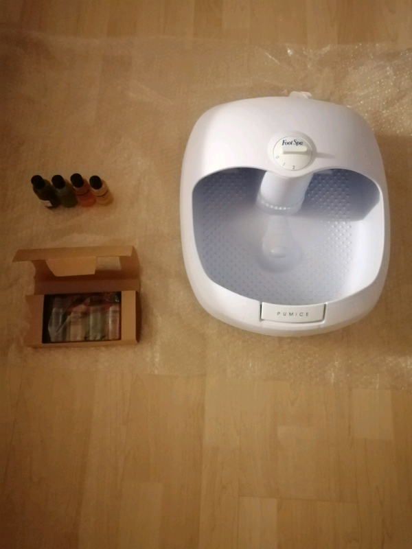 A Remington refurbished Foot Spa with aromatherapy cleansing treatment