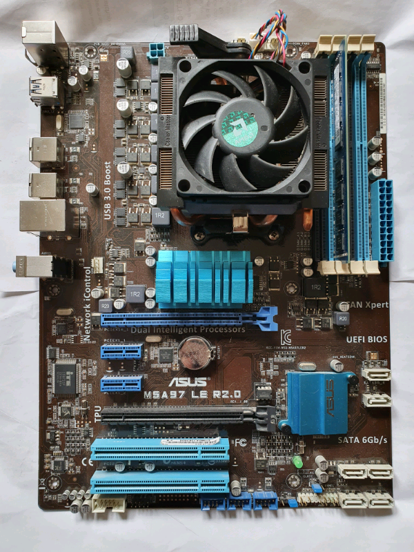 MOTHERBOARD, CPU and RAM