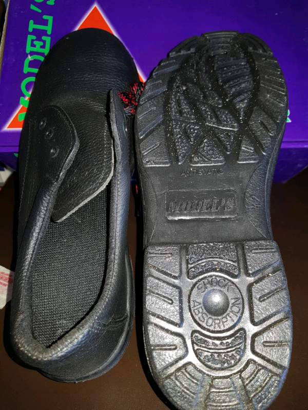 MODEL'S Black Mens Shoes  Euro Size 41  UK Size  7- New - Boxed