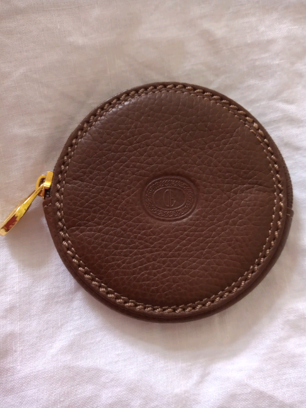 Donna Elena leather coin purse