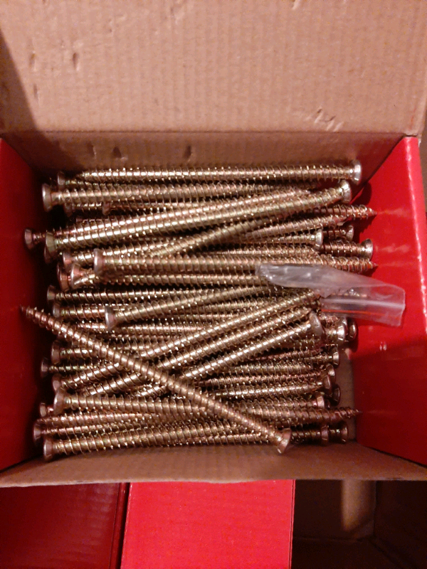 Masonry/concrete screws 7.5x122mm 