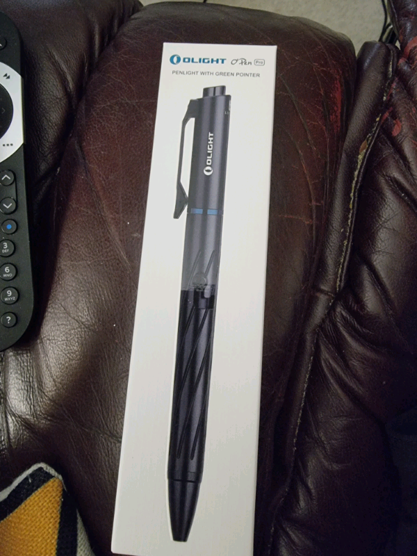 image for Olight o'pen Pro pen, light and green laser pointer 