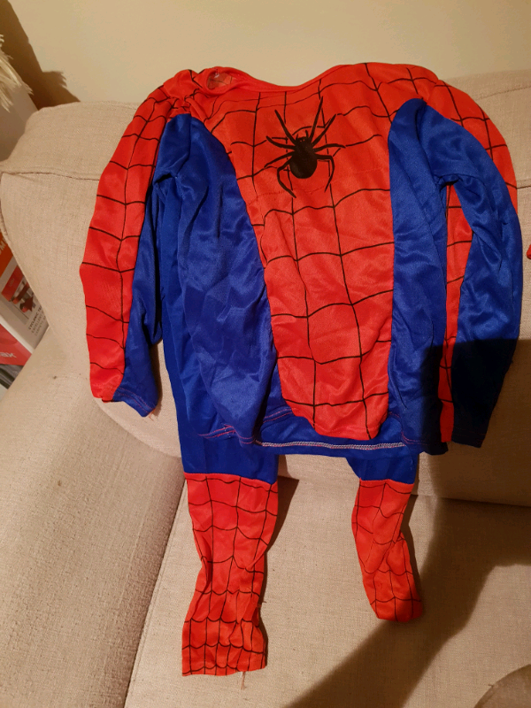 Collection Only! Kids Spiderman Costume