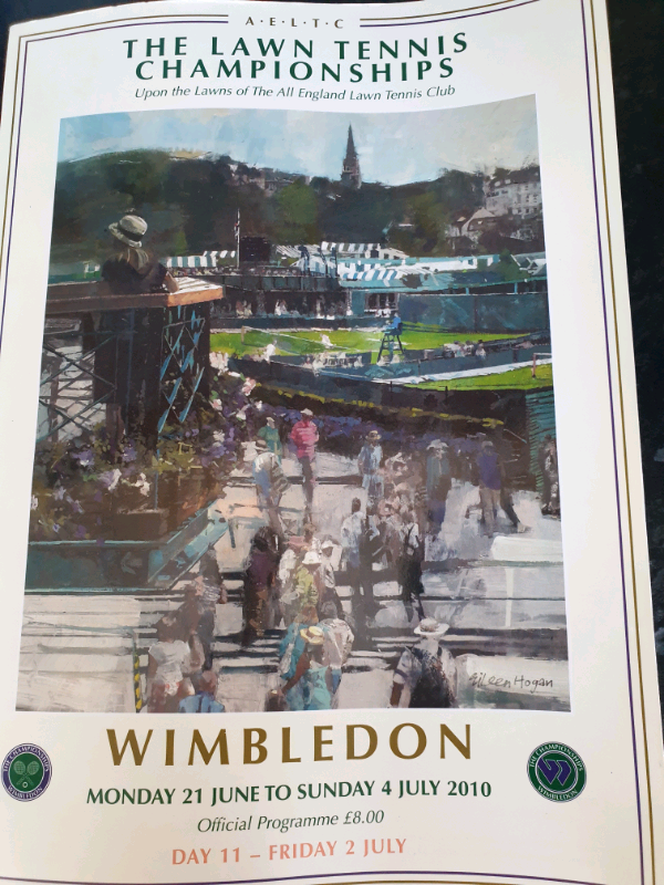 6 programmes from Wimbledon 2010/11