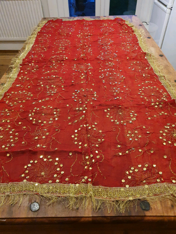 Hand Made Silk with Golden Intricate design