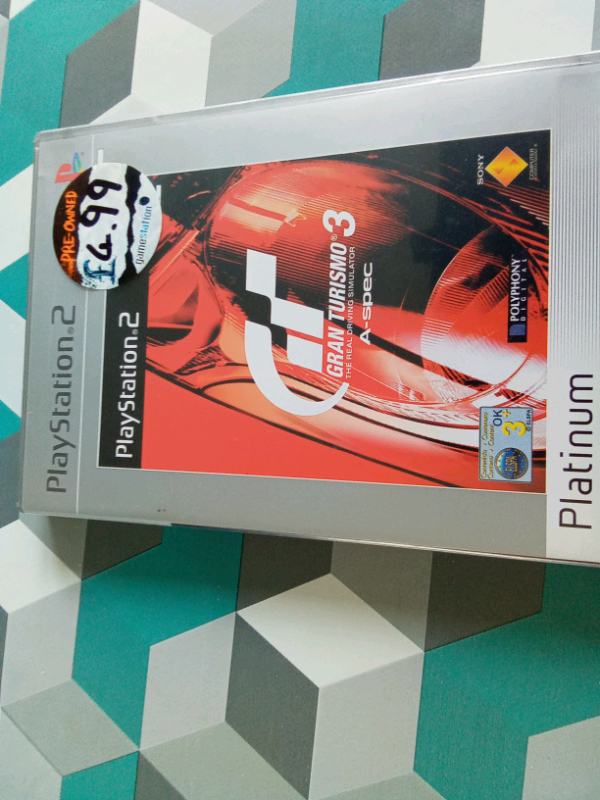 PS2 game gran turismo 3