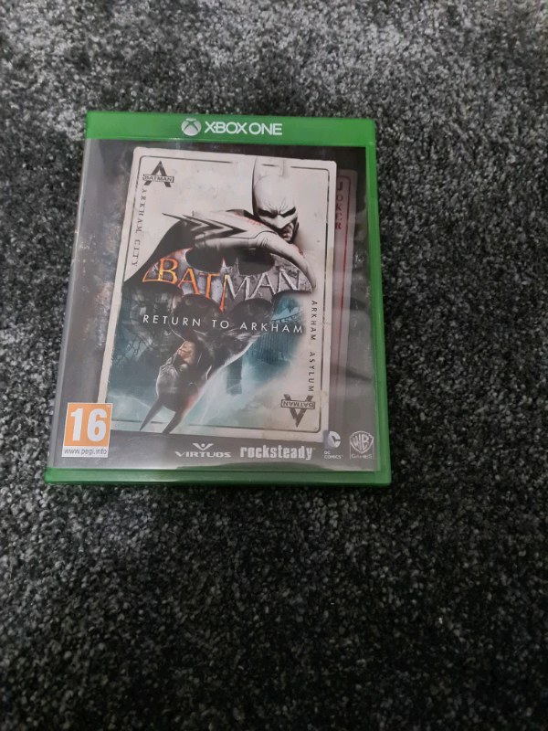 Batman return to arkham xbox one video game 