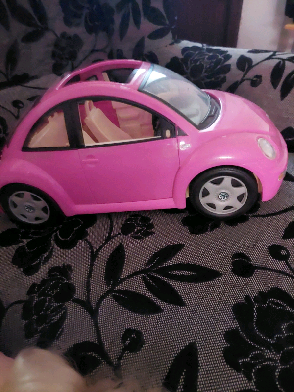 Barbie Pink Volkswagen Car