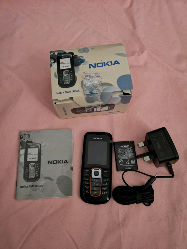 Nokia 2600 classic mobile phone (brand new boxed) ideal gift. 