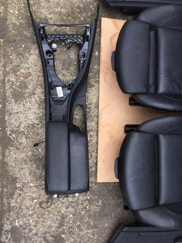 BMW E93 Sports Black Heated Leather Interior Complete