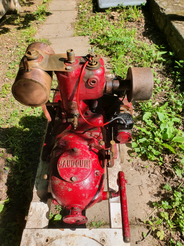Vintage Petrol Marine Engine - BAUDOUIN Z1 Series 