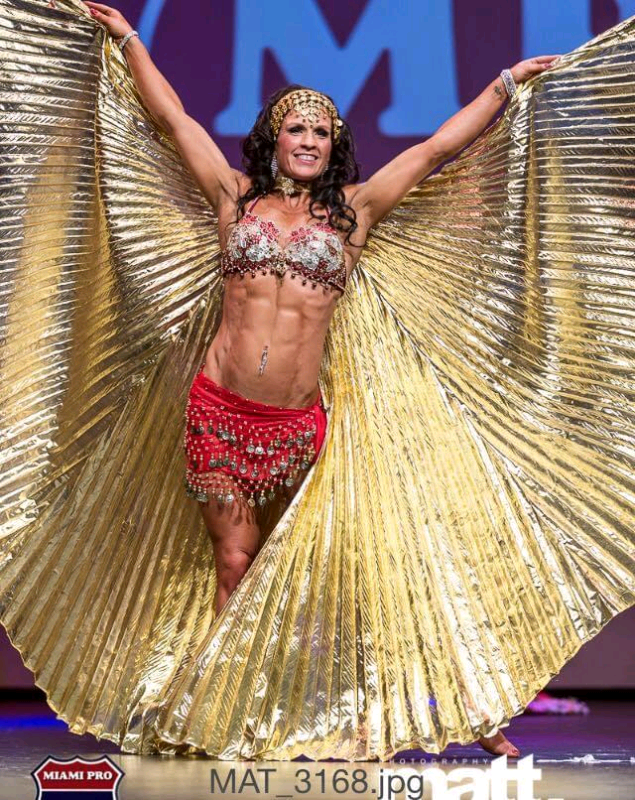 Bodybuilding Show Wings/Costume
