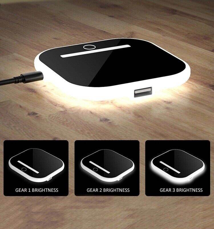 Lamp with wireless charger mobile phone smart fast charger, adjustable