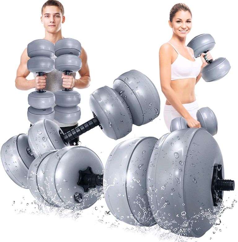 Brand newDEIRIS Water Dumbbells Set Adjustable