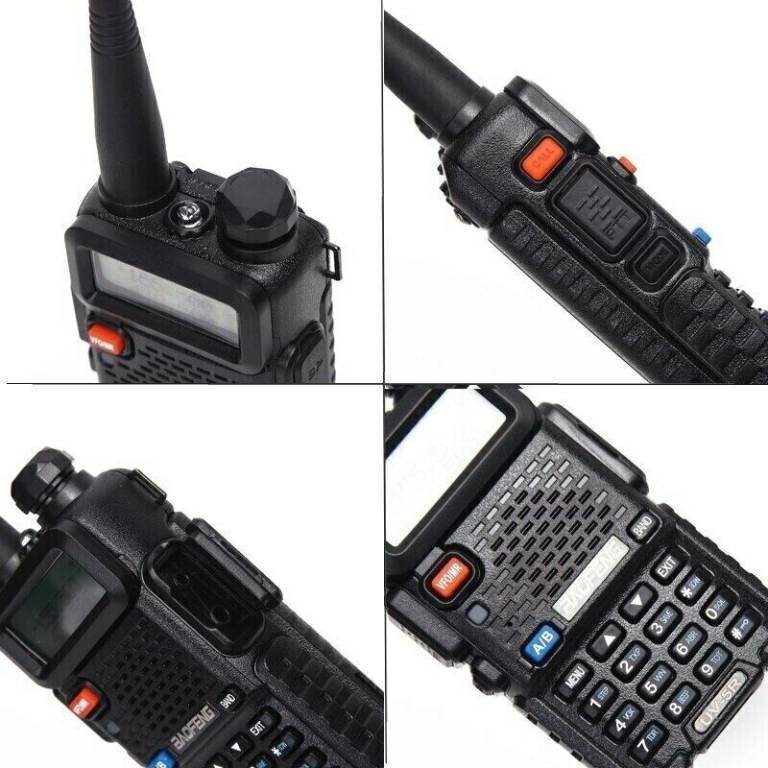 Baofeng UV-5R Walkie Talkies UHF VHF Dual Band Two-Way Radio
