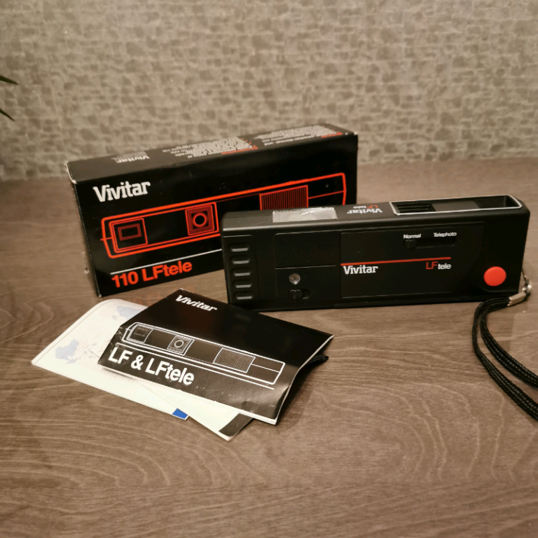 Vintage Vivitar 110 LFtele Camera 